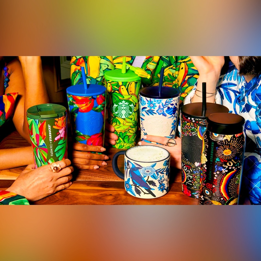 Complete USA Starbucks x Farm Rio collab